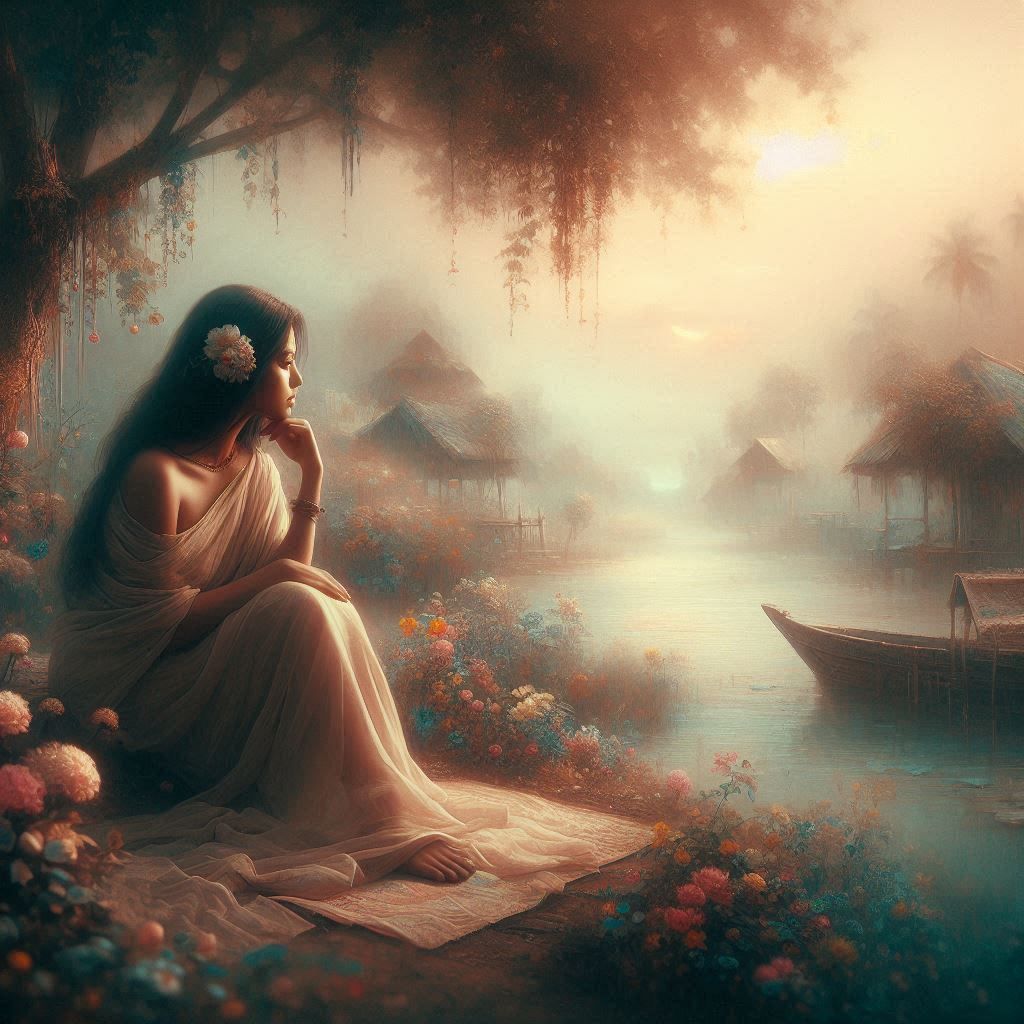 Relaxing at the lake