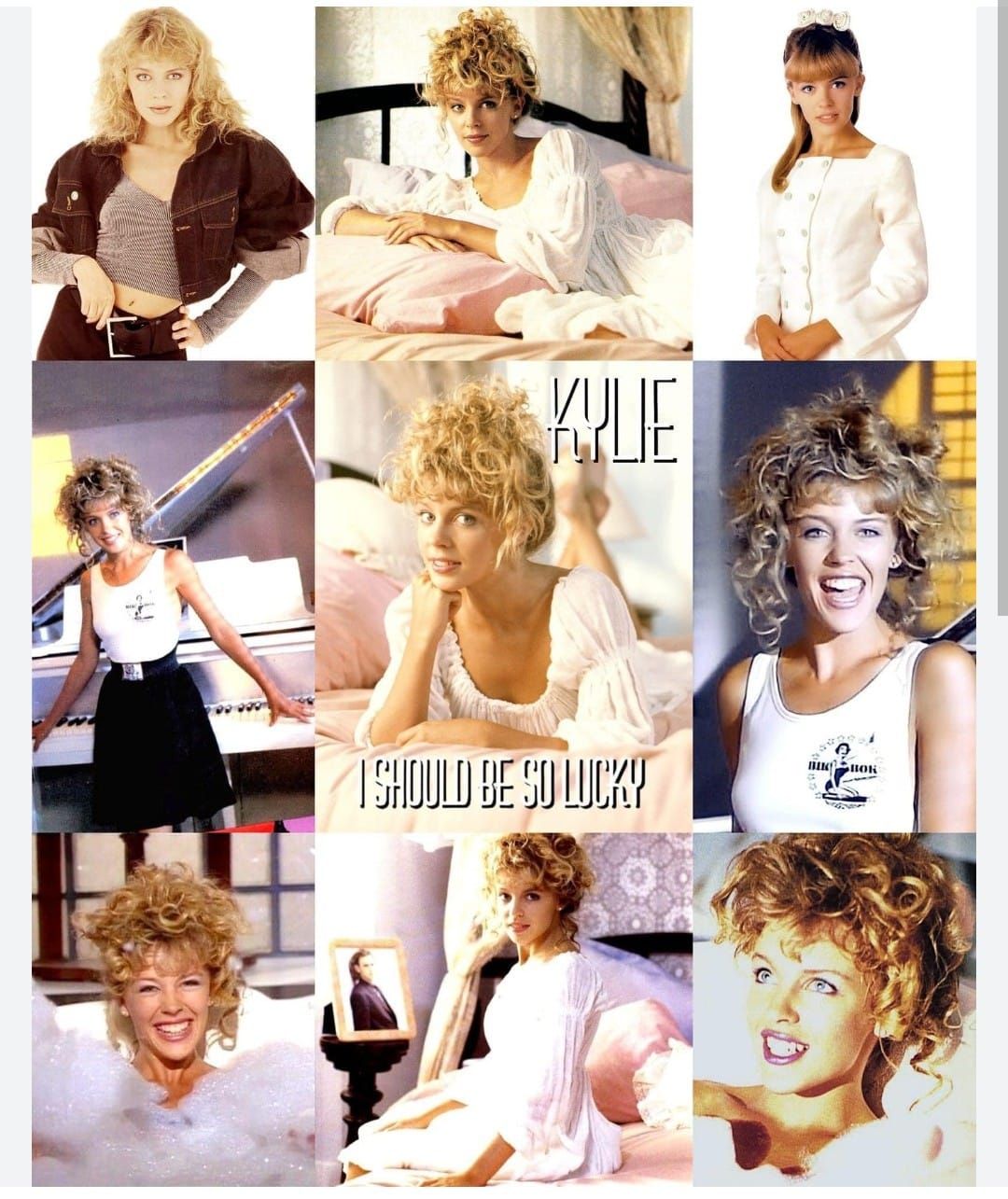 Kylie Minouge 1988 Album I should be so lucky.