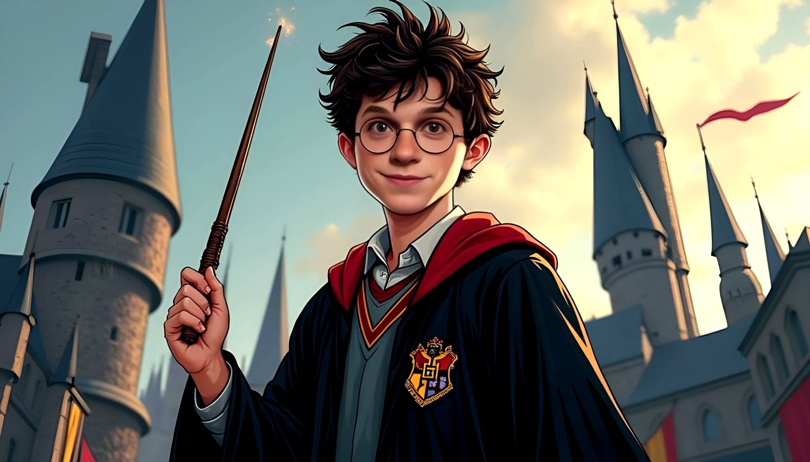 Tom Holland as Harry Potter
