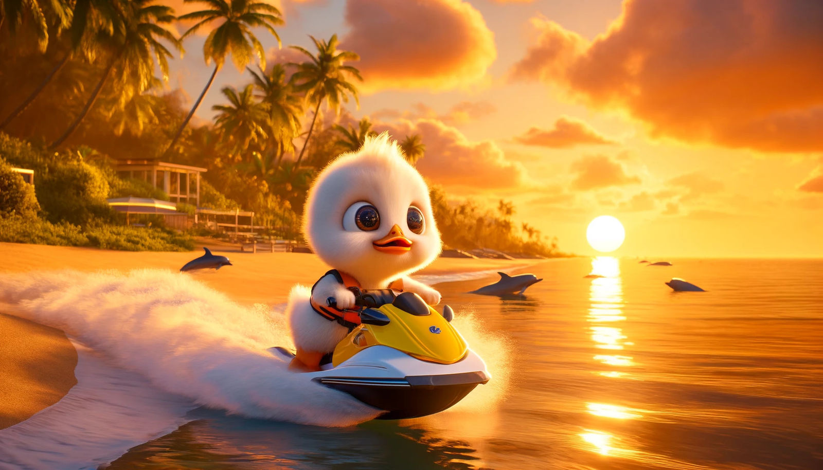 The Early Duck Gets The Jetski