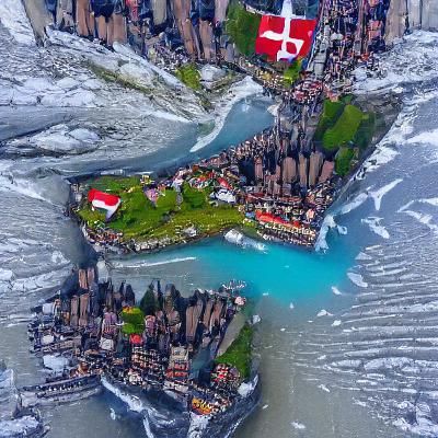 New York city in the swiss Alps