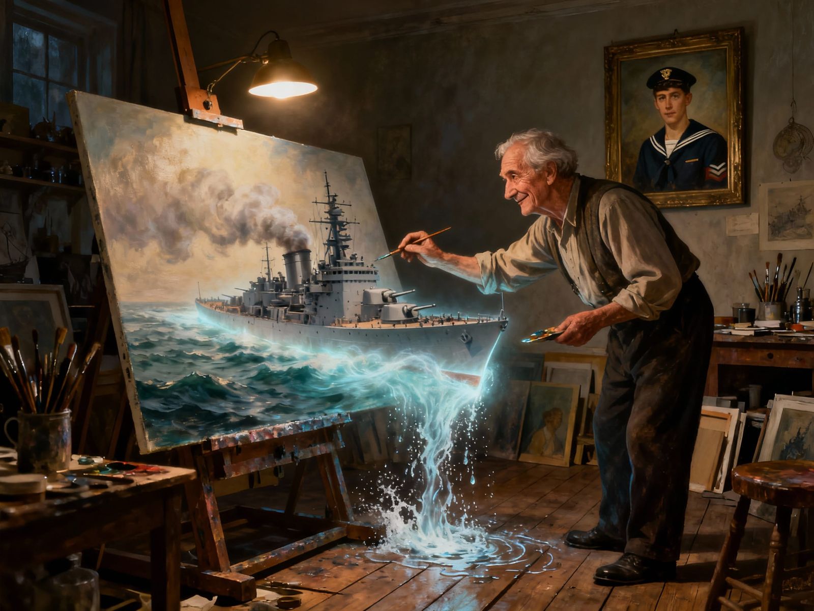 The Ship Remembered  by @Maria