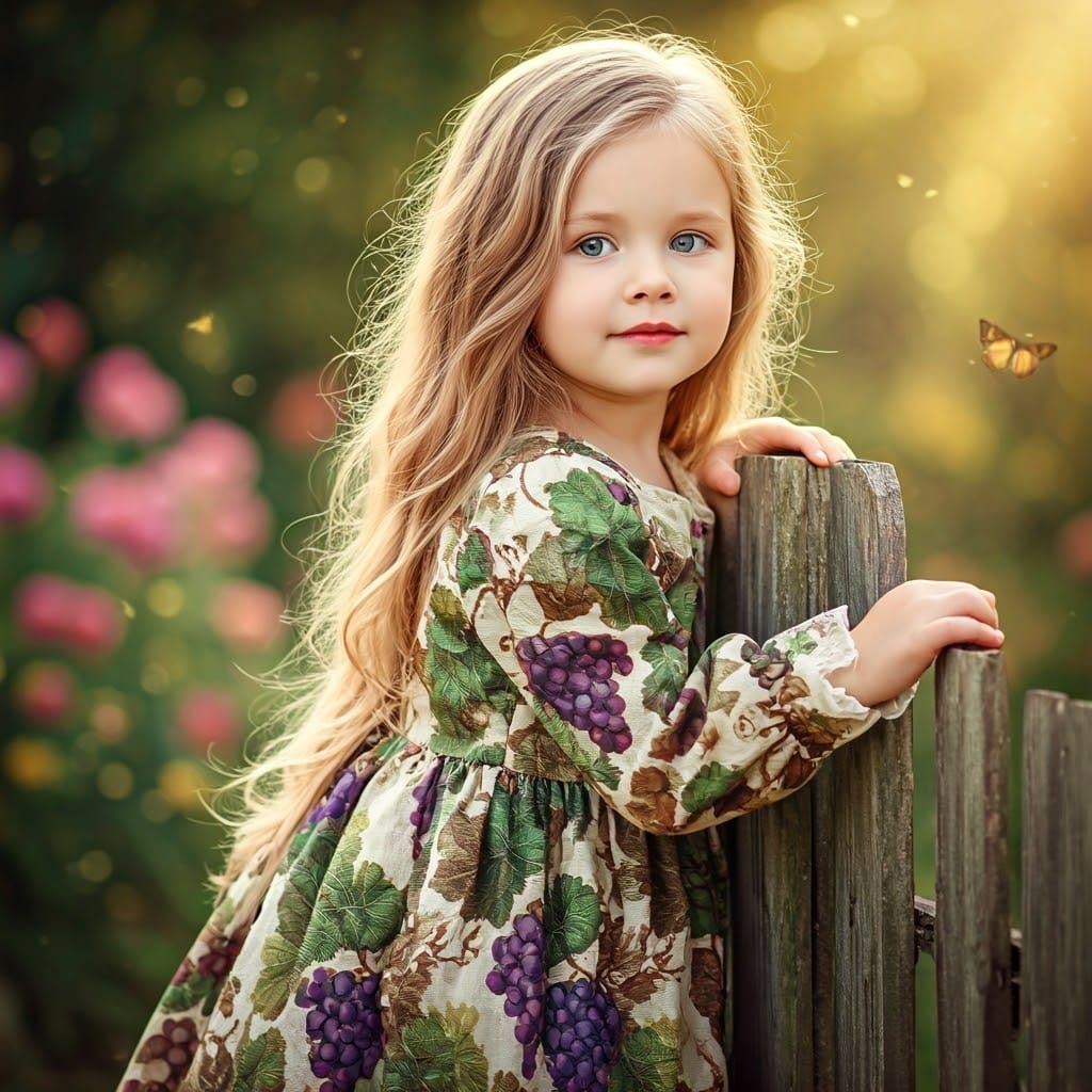 ילדה אביבית