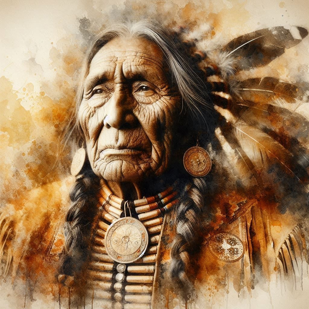 Chief American Horse (Oglala Lakota)