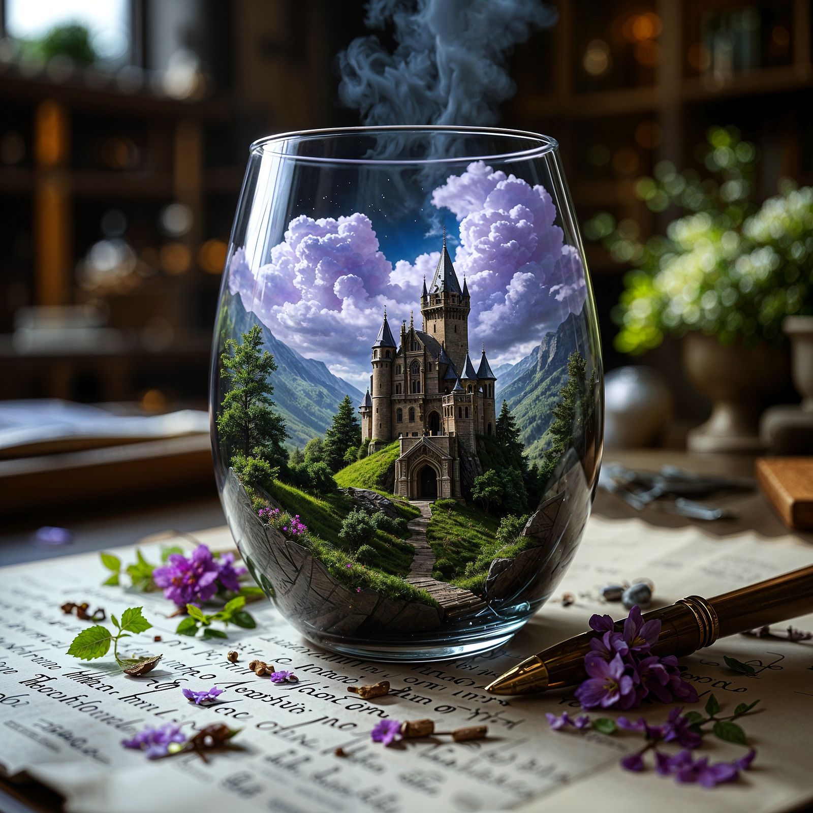 Vision in a Glass