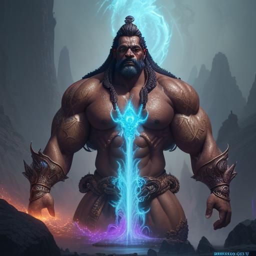 World largest bodybuilder God brahma the creator