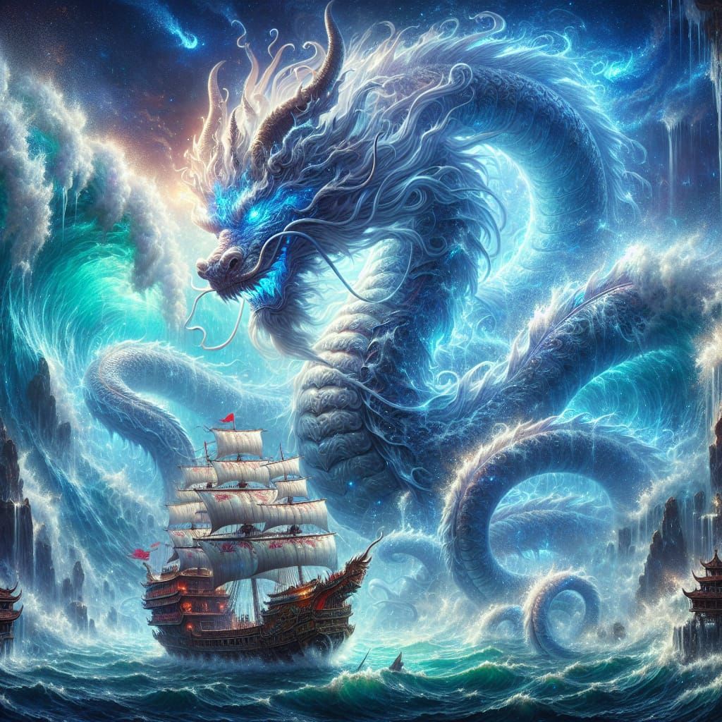 Wave Dragon  by @Kindly Offer