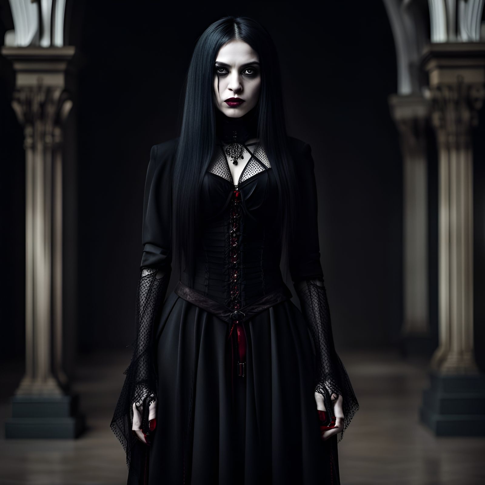 Gothic Heroine  Dark Femme Character Creator