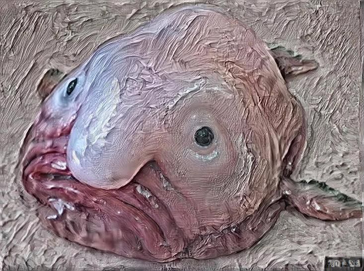 painted blob fish