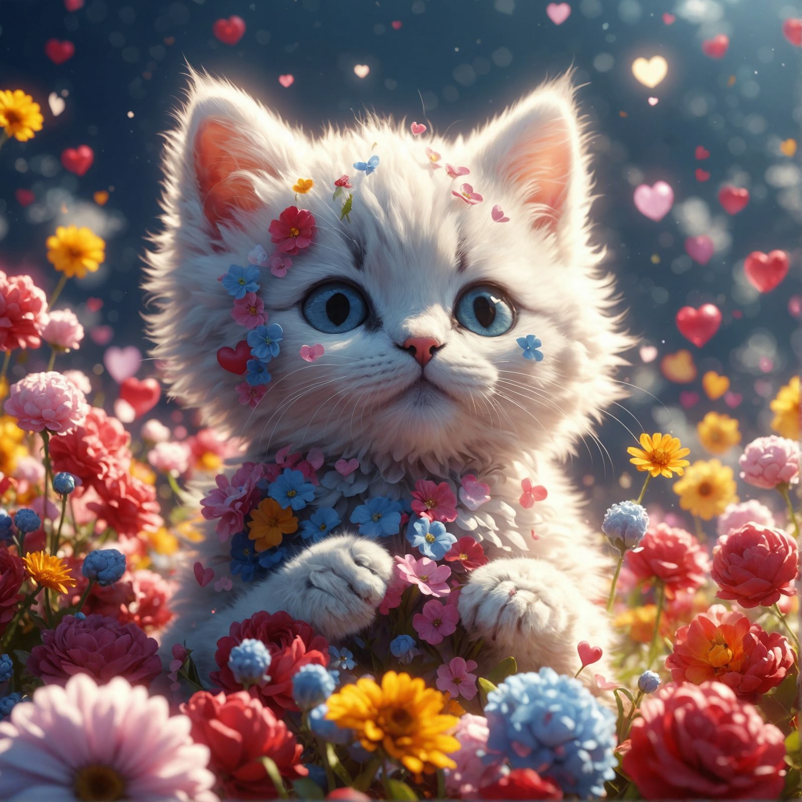 Don't worry, I'll love you meow and forever.