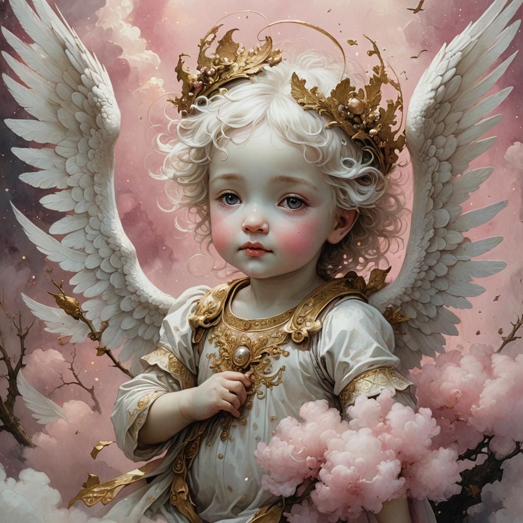 Little Angel - AI Generated Artwork - NightCafe Creator