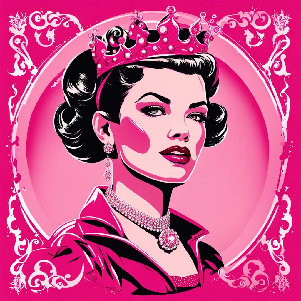 Pink queen, rockabilly