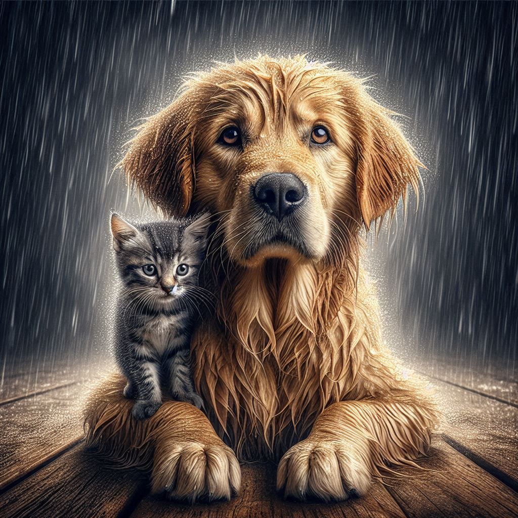 The Best Friends 😊🐶😸