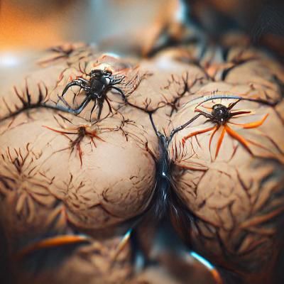 Spiders on the brain