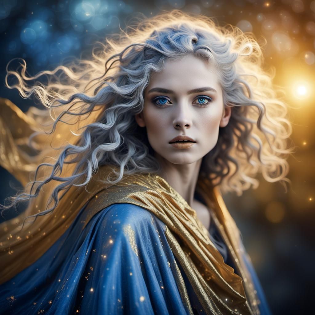 Ethereal woman