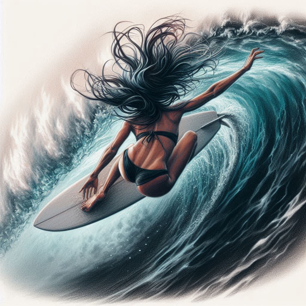 Surfer girl