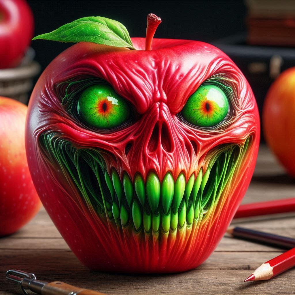 The Bad Apple AI Generated Artwork NightCafe Creator