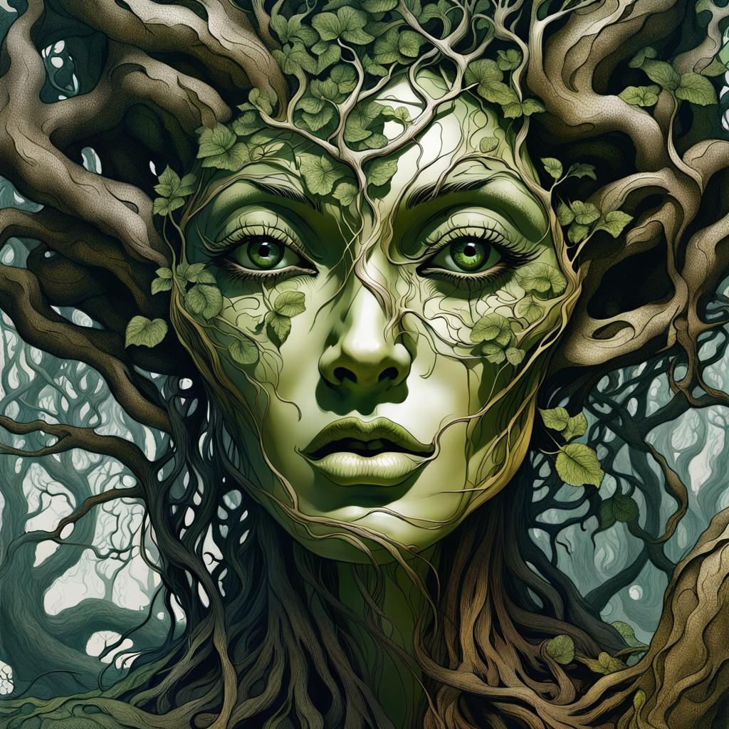 Dryad - AI Generated Artwork - NightCafe Creator