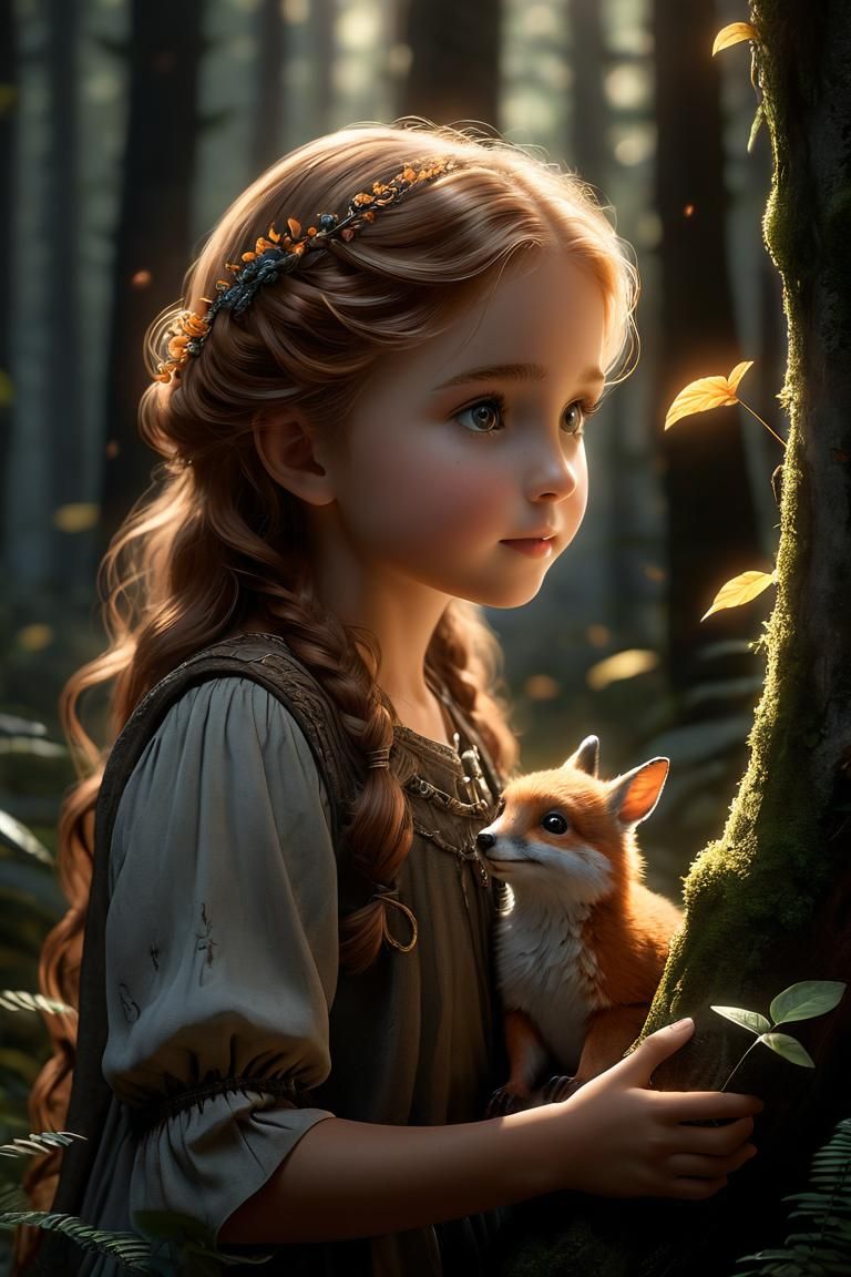 "Whispers of the Forest Friends"