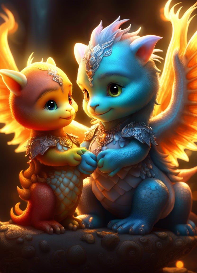 Dragon And Phoenix Love At First Flight