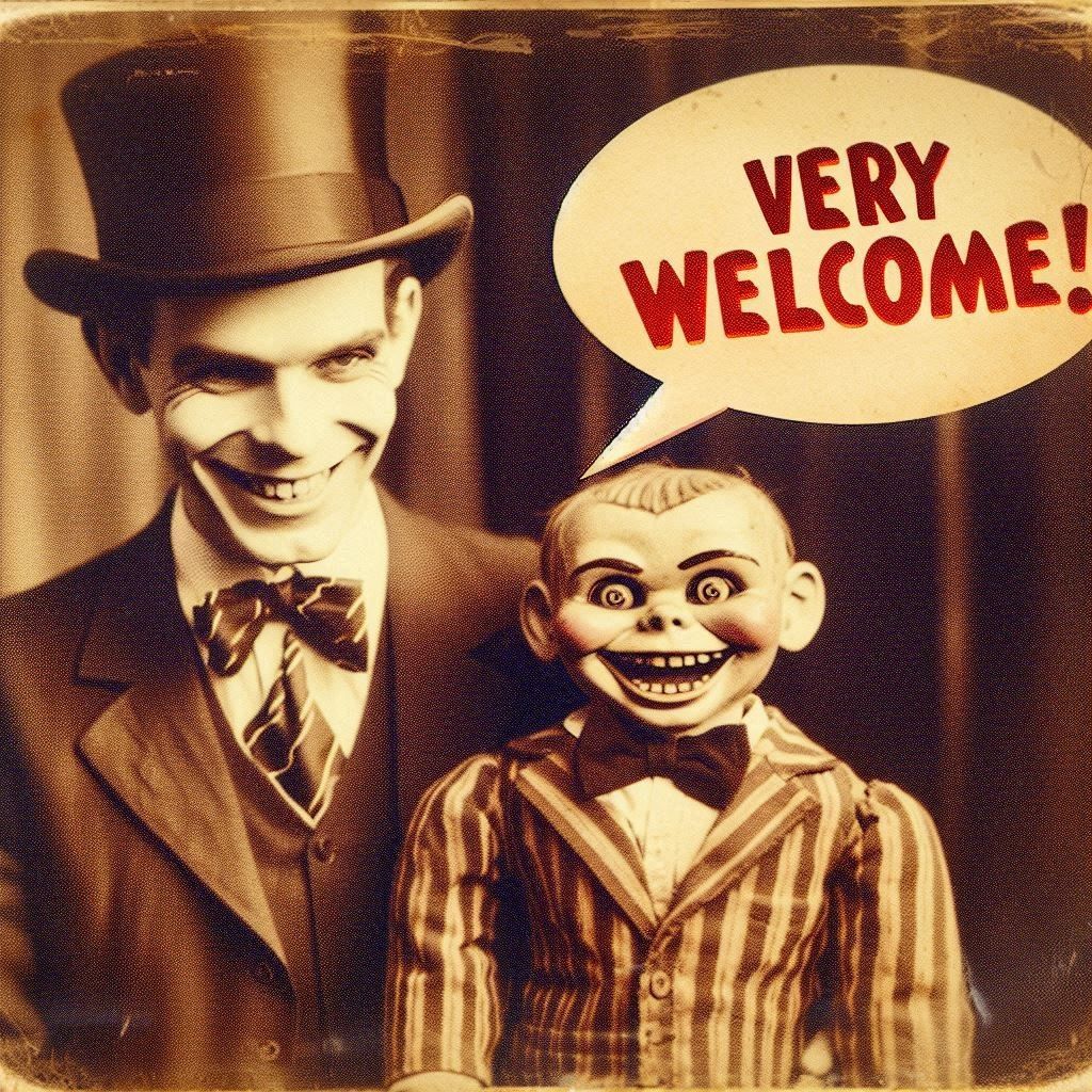 Ventriloquist (inspired by Silent Poetry)