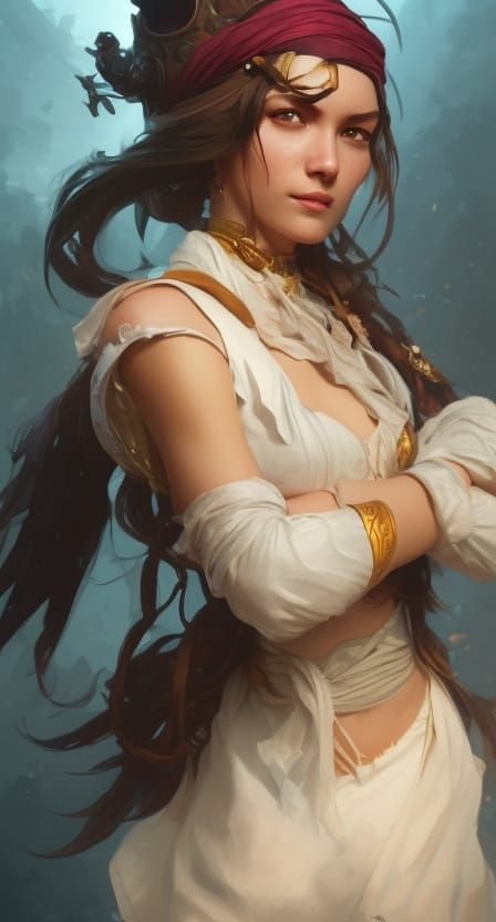 Lady Pirate    by @art2hard