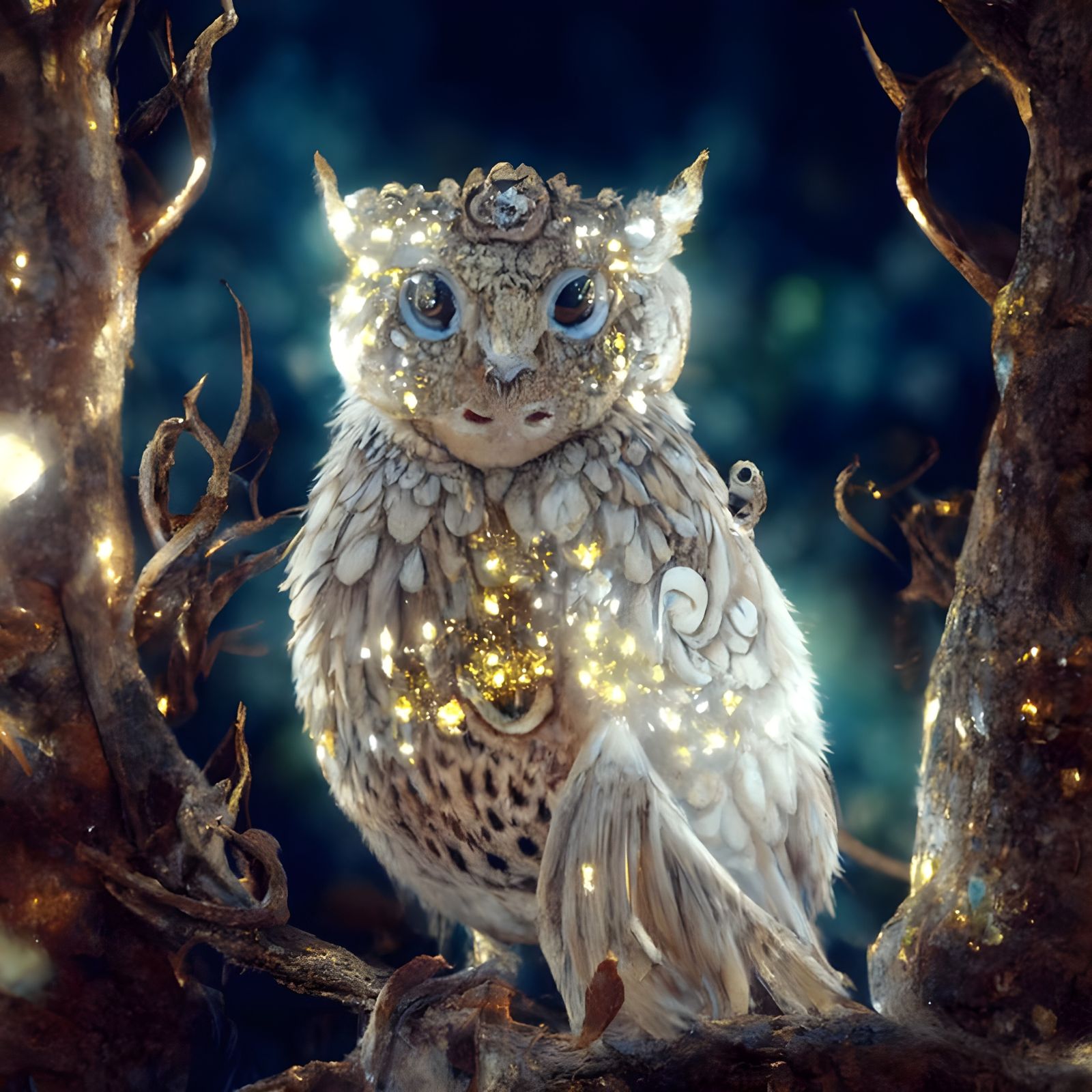 Owl (Crystal Creations)