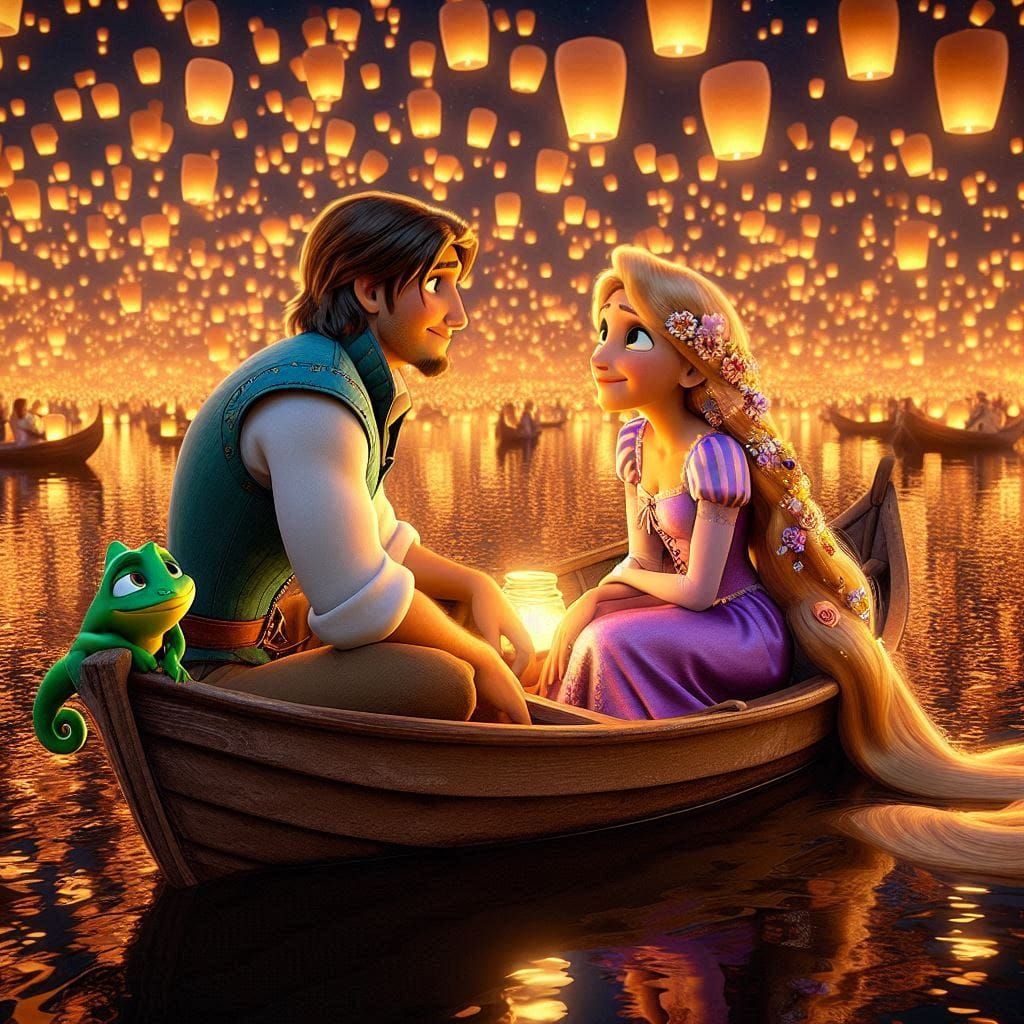 "I See The Light" - Rapunzel and Flynn