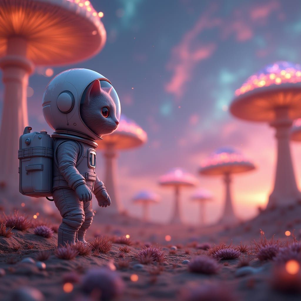 Kitty Space Cadet  by @Anna Kendrick fan