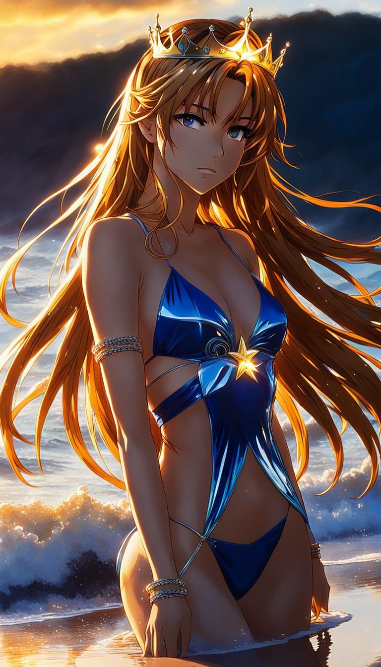 Asuka_Langley_Soryu as Belldandy