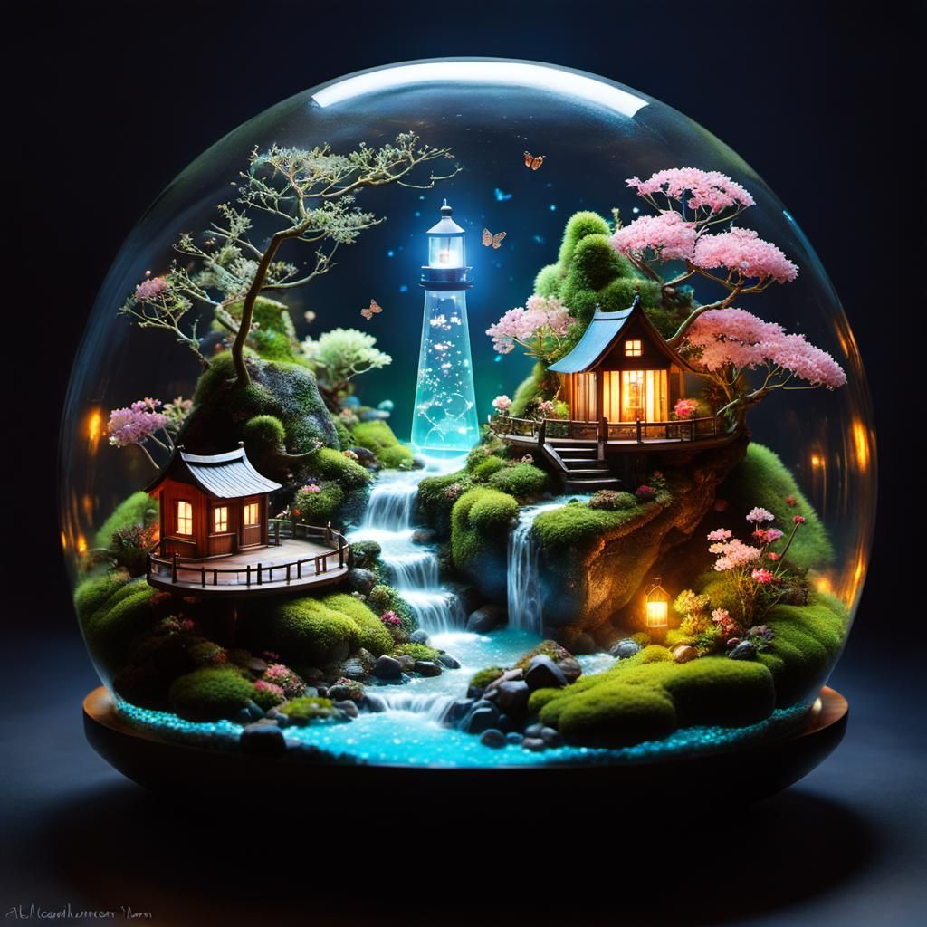 Enchanted Terrarium  by @ZenAmoreNC