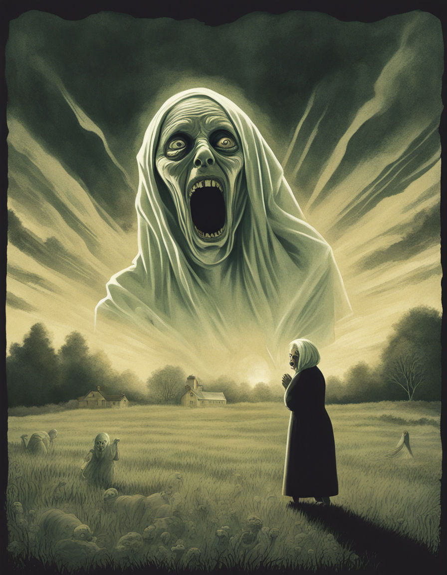 - Vintage Horror Movie Poster -