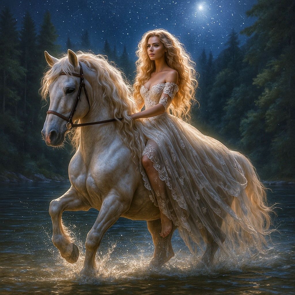 Galloping under the stars