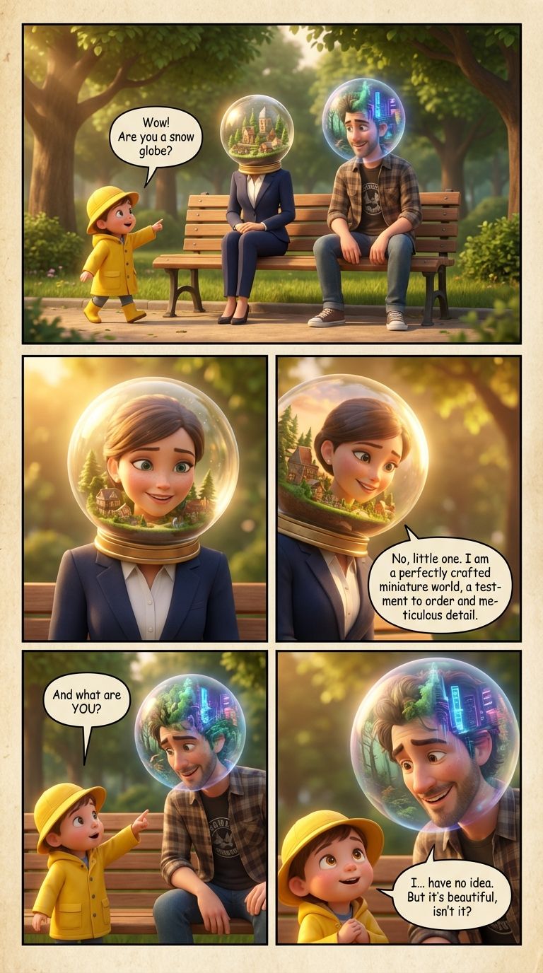 Double Exposure VS Miniature World