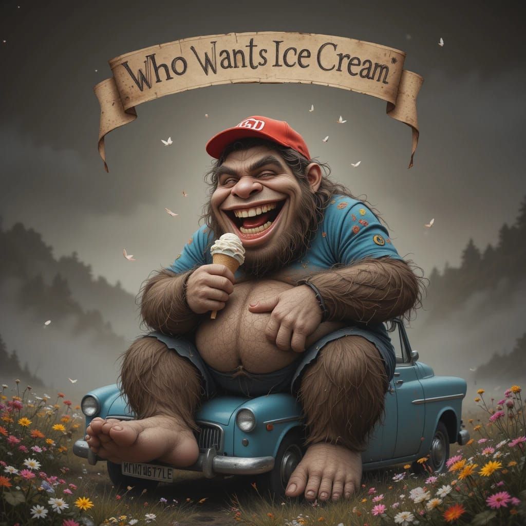 Who want Ice Cream? 😜😁