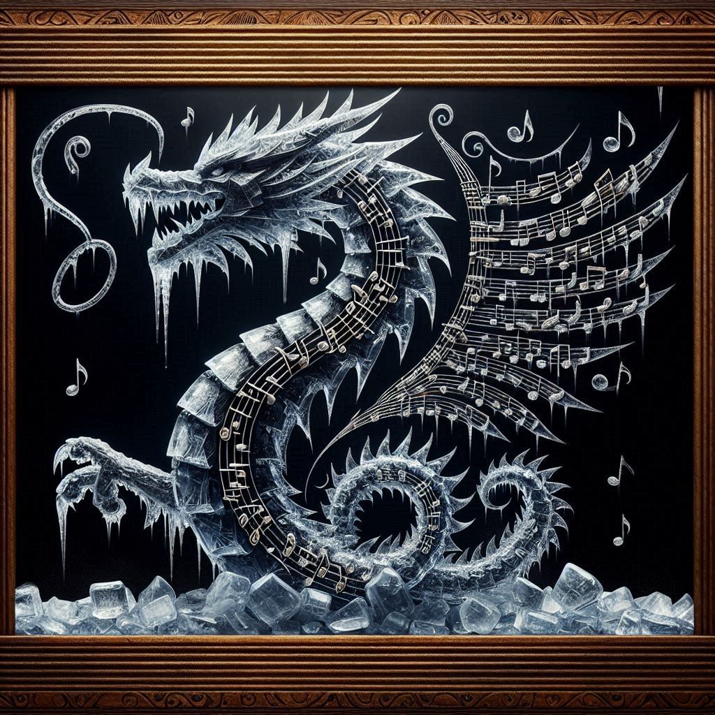 Postage Stamps Ice Dragon 7