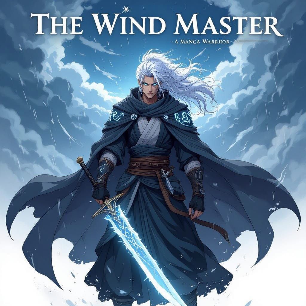 The Wind Master – A Manga Warrior  by @Gimi