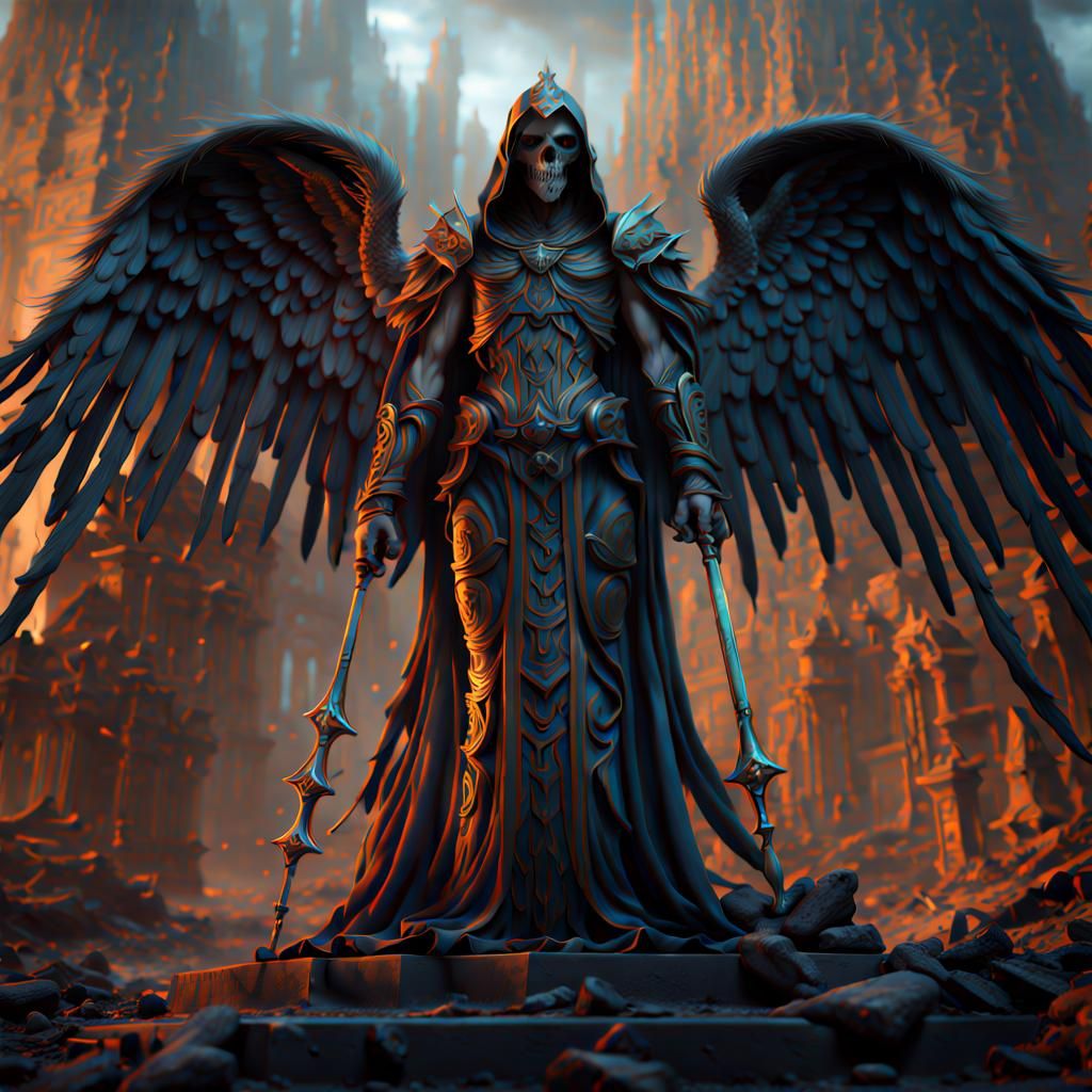 The angel of death man