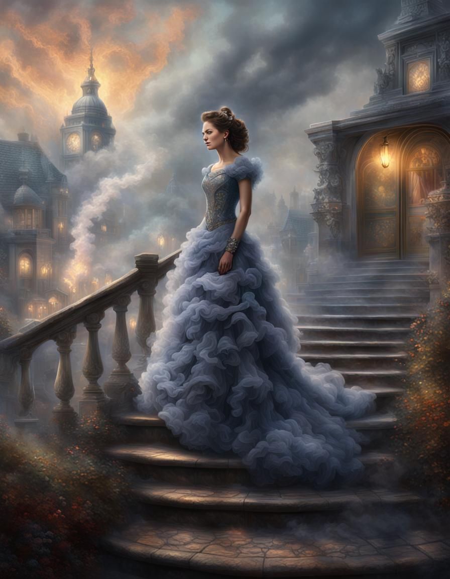 Dressed in smoke   by @Schmieso 