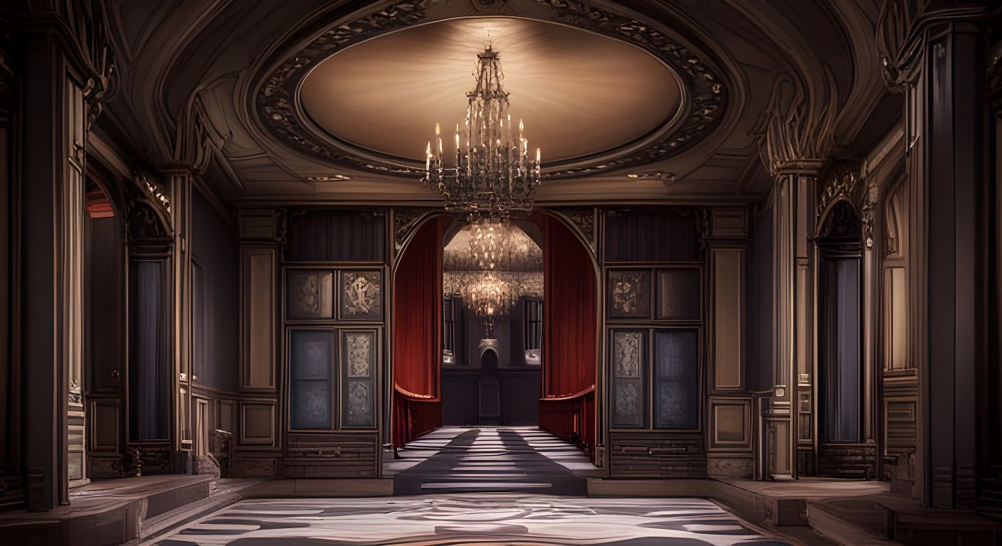 art nouveau rococo architecture - AI Generated Artwork - NightCafe Creator