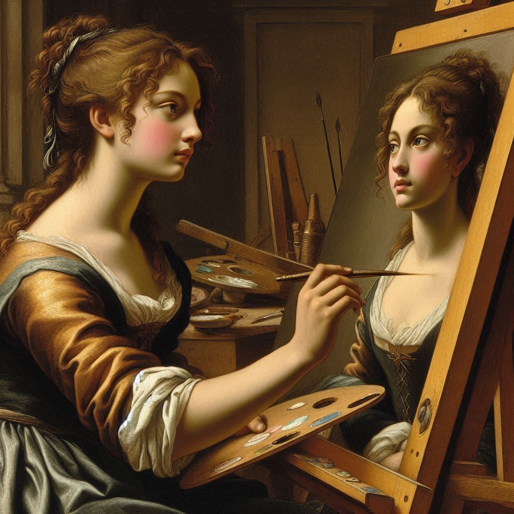 Elisabetta Sirani, founded an academy for women artists in t...