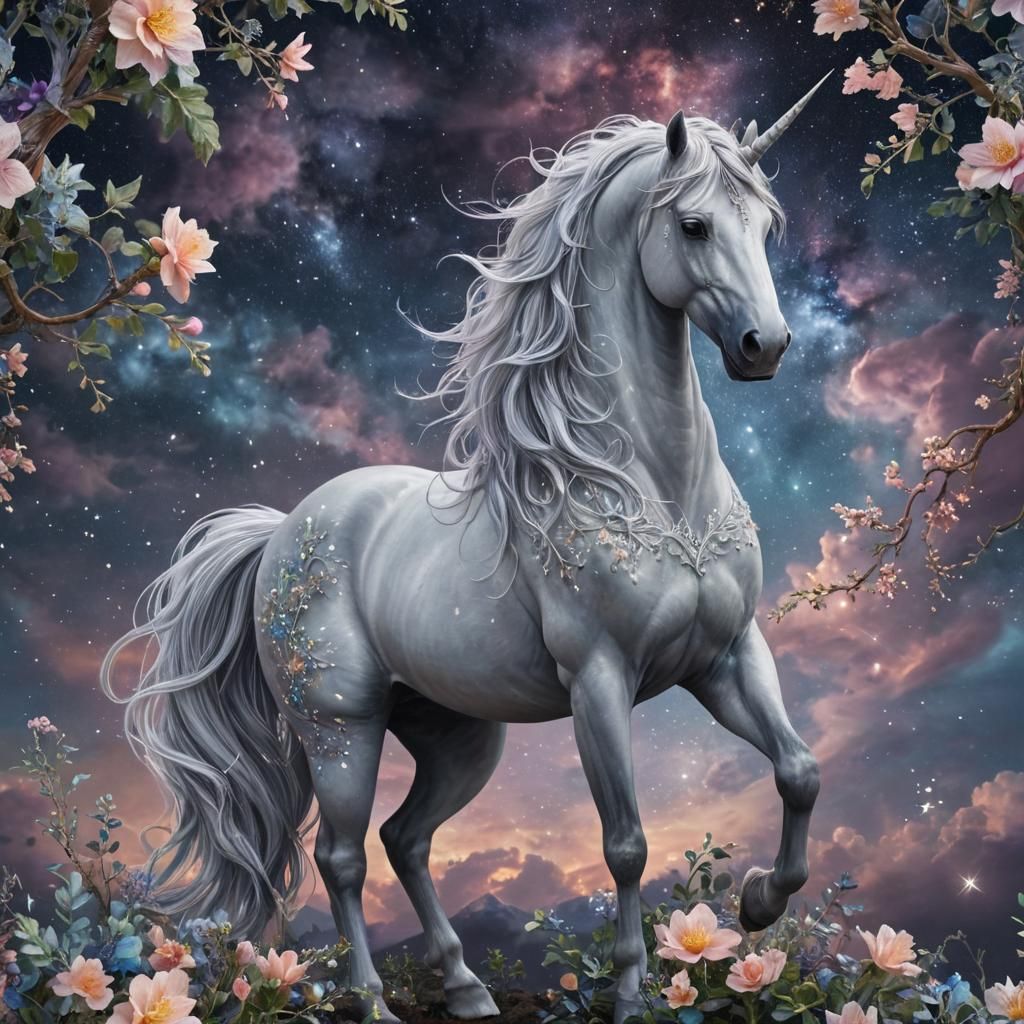 Unicorn Sanctuary (series) - AI Generated Artwork - NightCafe Creator