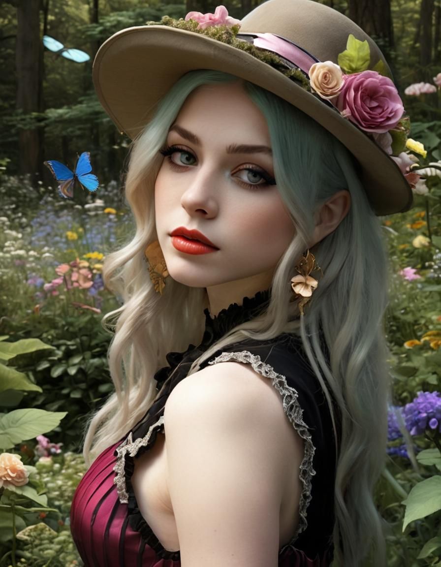 1920s Wonderland Portrait
