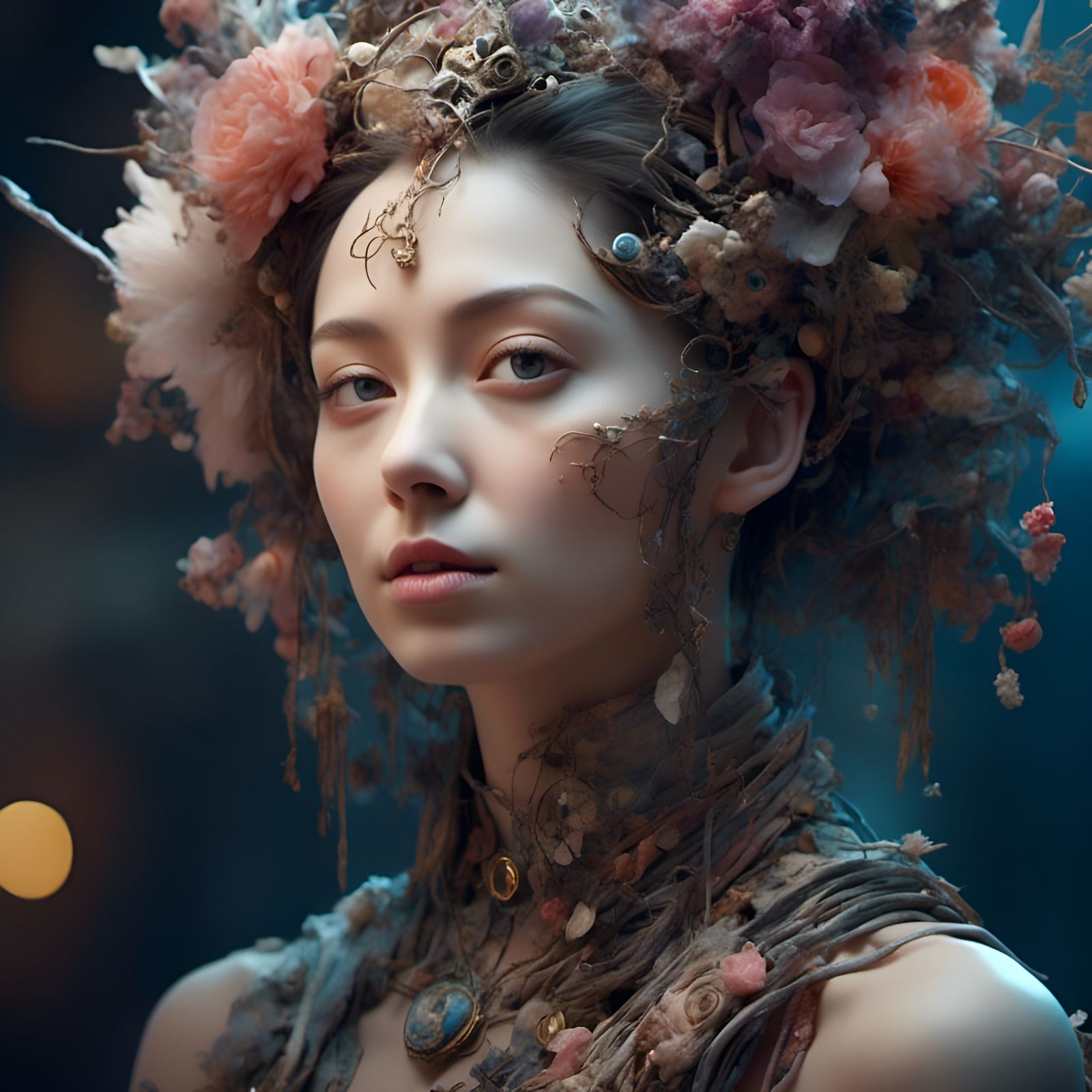 Beautiful portrait close up, 16k resolution <lora:LapiJourney:1.0>