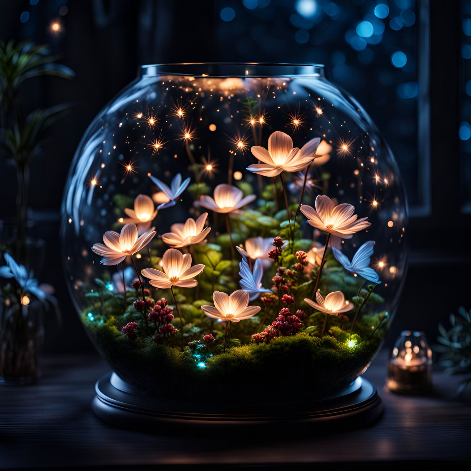 Magical Terrarium  by @Cathinor