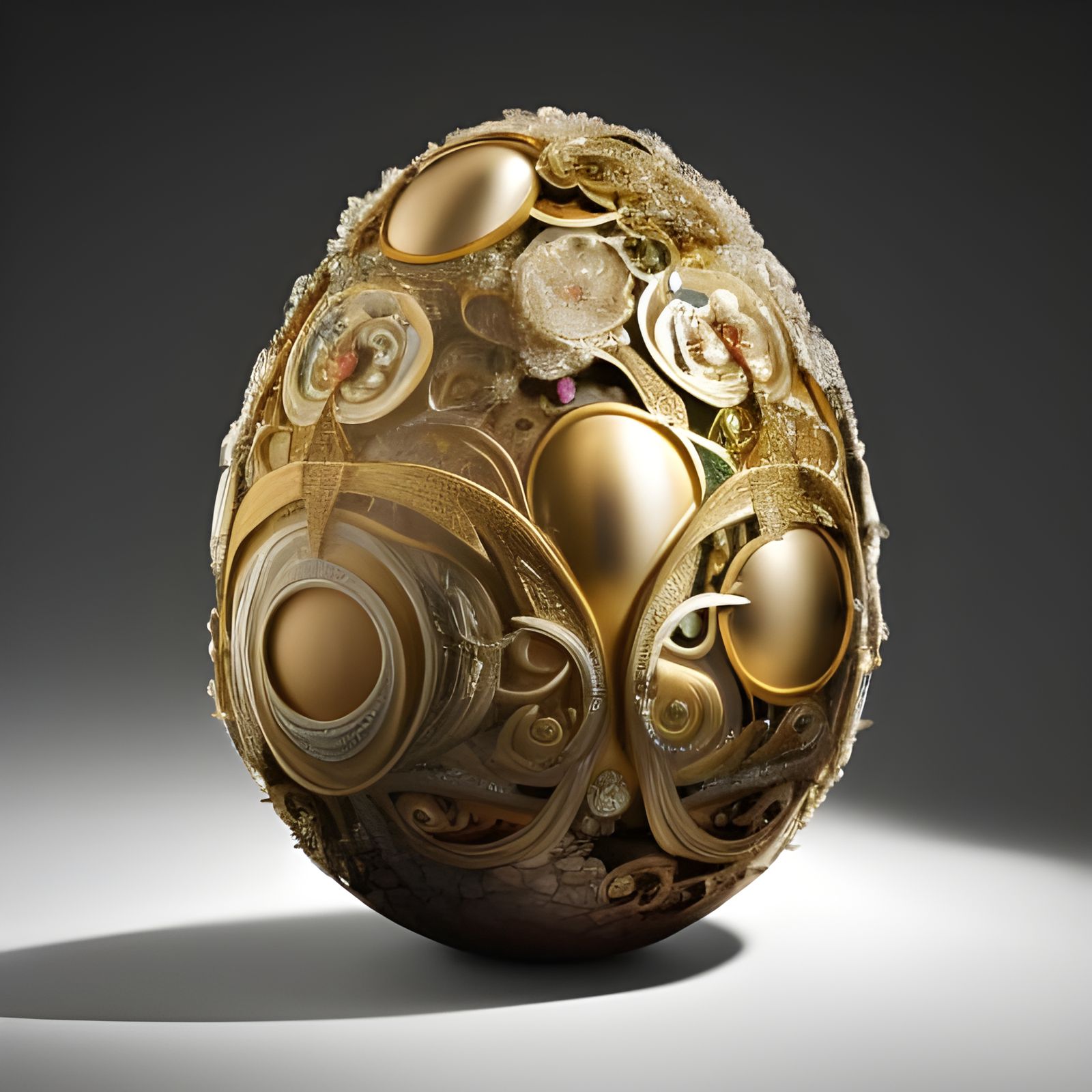 Decorated egg - AI Generated Artwork - NightCafe Creator