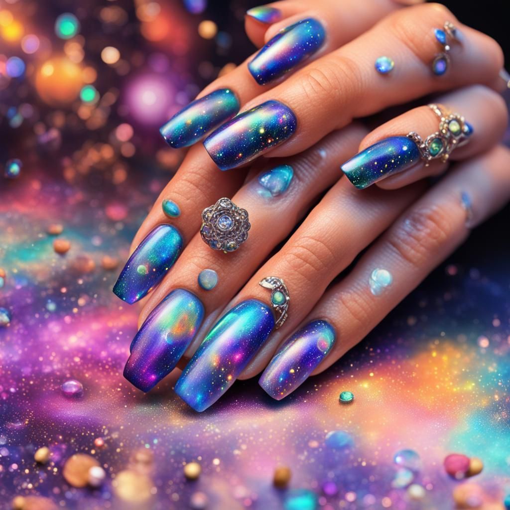 Nail Art 5 AI Generated Artwork NightCafe Creator