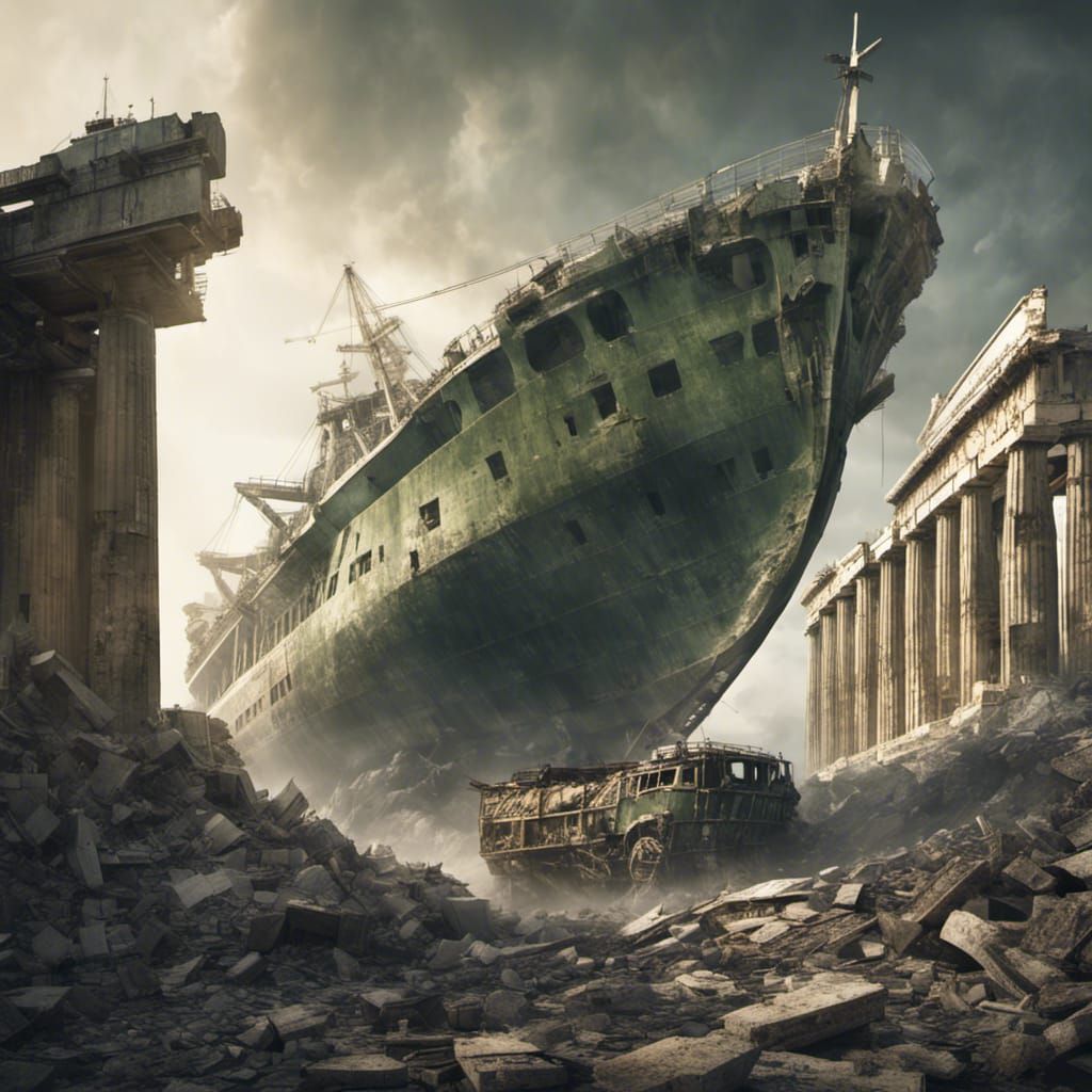 Athens, after the flood...  by @Zeus