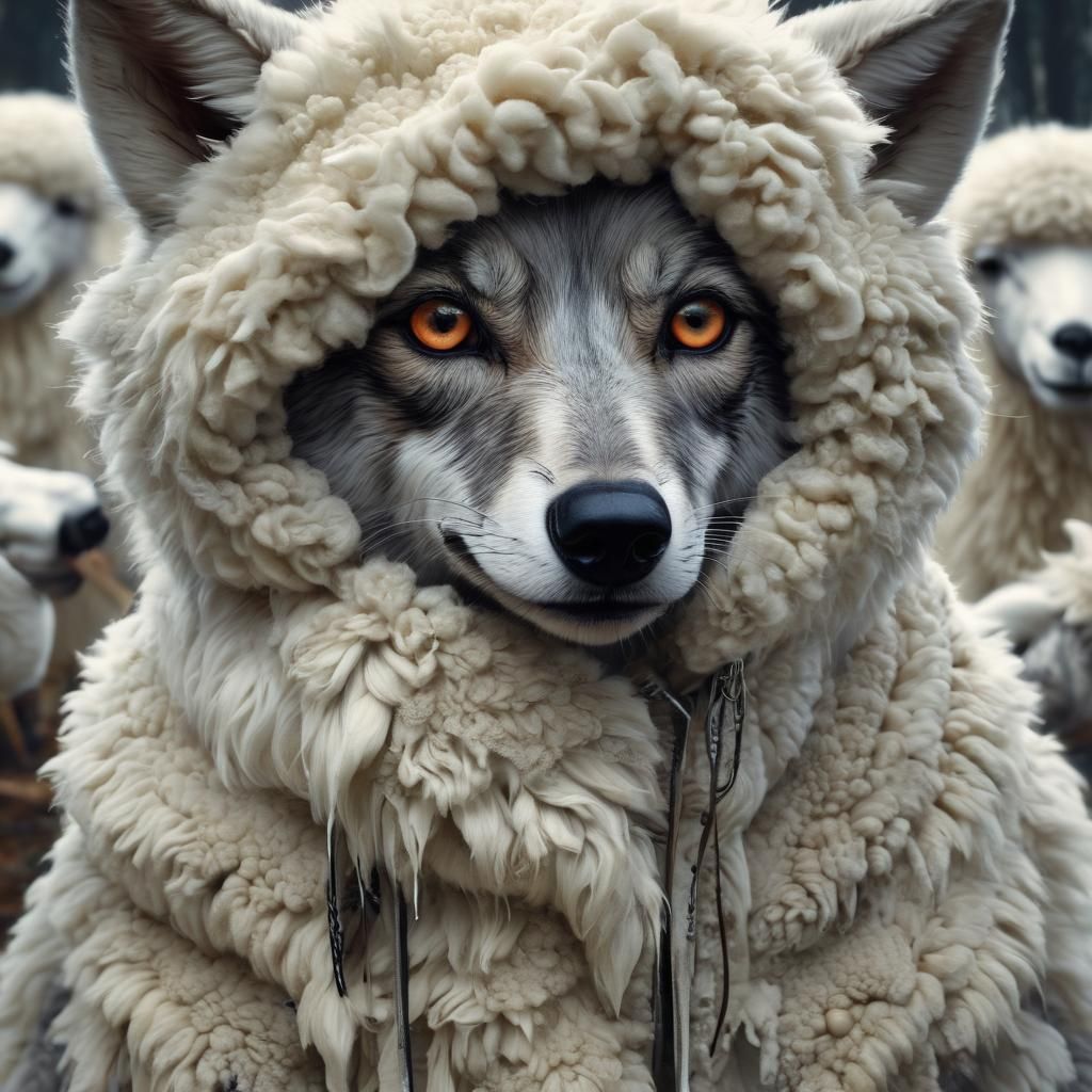 Wolf in Sheep's Clothing  by @Jko88