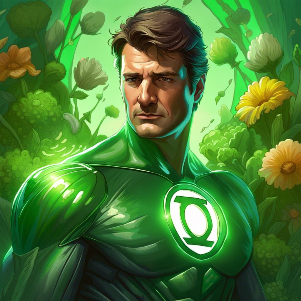 Nathan fillion as green lantern